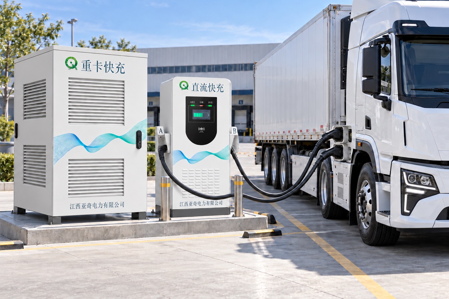 640 kW high-power charging station in commercial operation